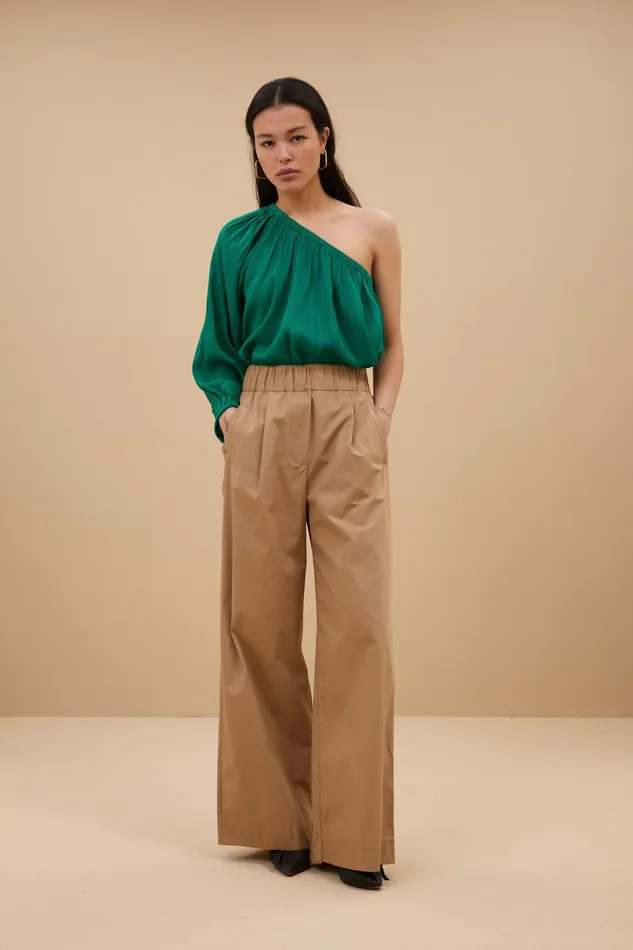 Women Blouses Bybar Stella Blouse Bright Green Women Blouses Bybar Stella Blouse Bright Green