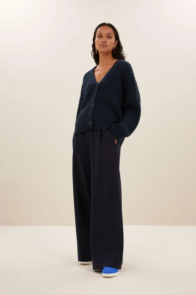 Women Cardigans Bybar Bobbi Cardigan Navy