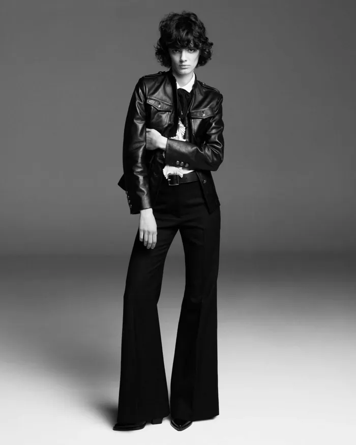 Women Coats and Outerwear Nili Lotan GERALDINE LEATHER JACKET Black