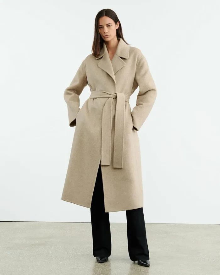 Women Coats and Outerwear Nili Lotan JAREL COAT Hazelnut