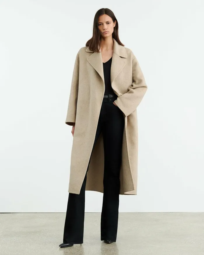 Women Coats and Outerwear Nili Lotan JAREL COAT Hazelnut