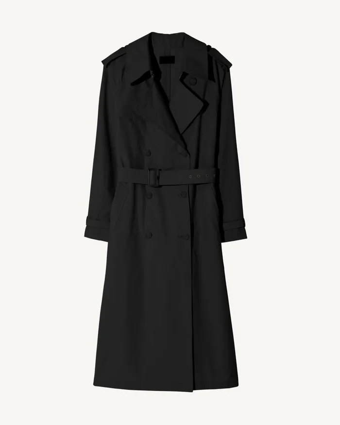 Women Coats and Outerwear Nili Lotan TANNER TRENCH COAT Khaki