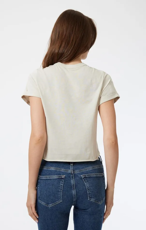 Women Cropped TShirt In Moonstruck Mavi Jeans Tops and TShirts Women Cropped TShirt In Moonstruck Mavi Jeans Tops and TShirts