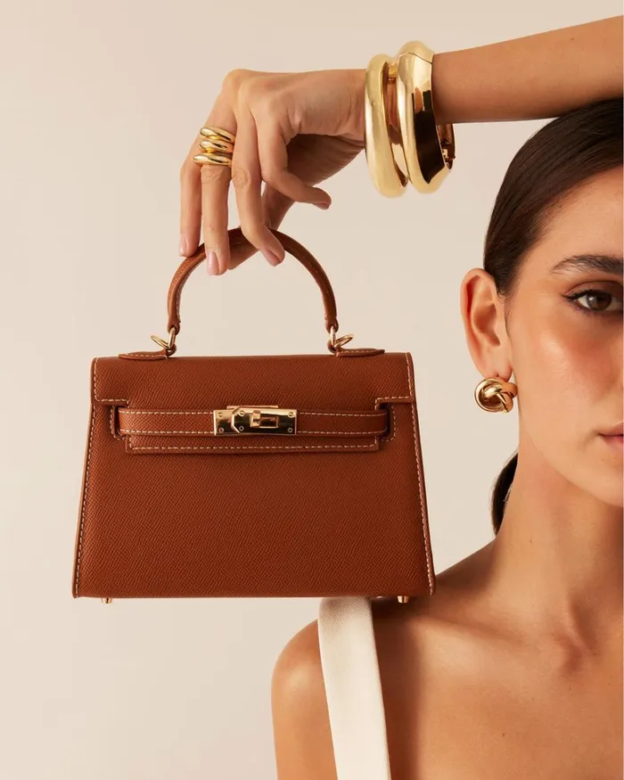 Women Cross Body Bags Billini HARIETTE HANDLE BAG 8211 TAN