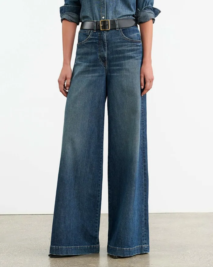 Women Denim Nili Lotan ROLLAND JEAN Simon Wash