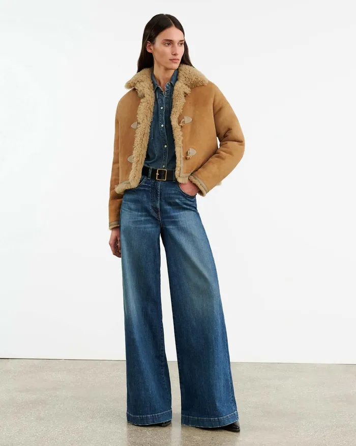 Women Denim Nili Lotan ROLLAND JEAN Simon Wash
