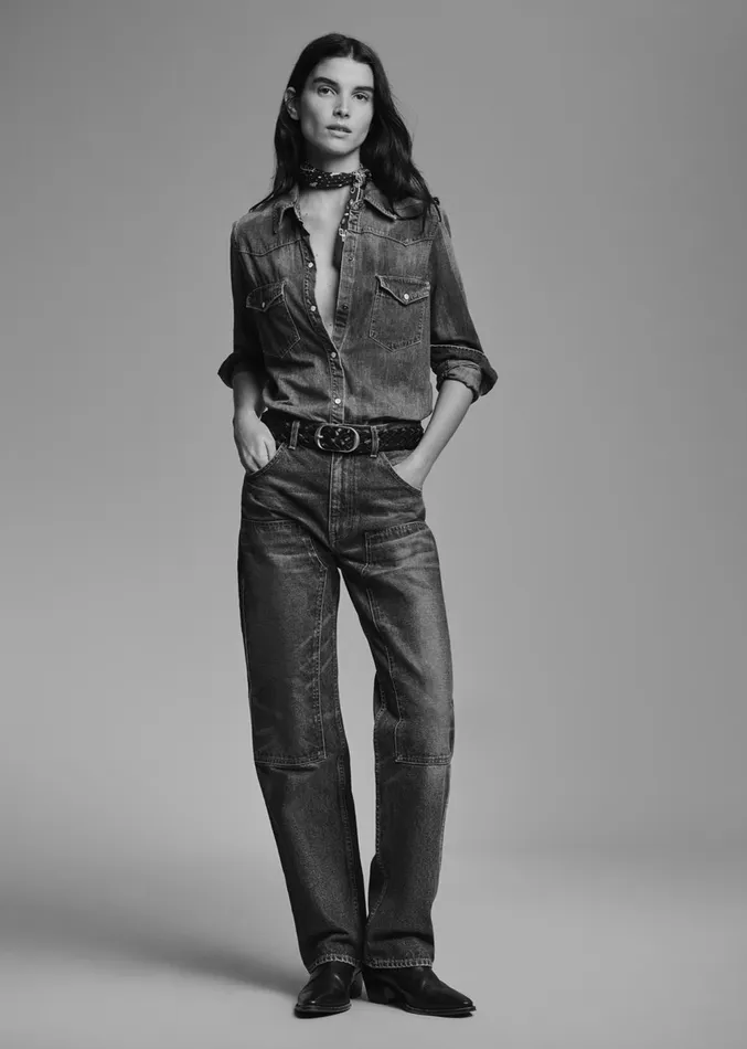 Women Denim Nili Lotan WELDER JEAN Simon Wash