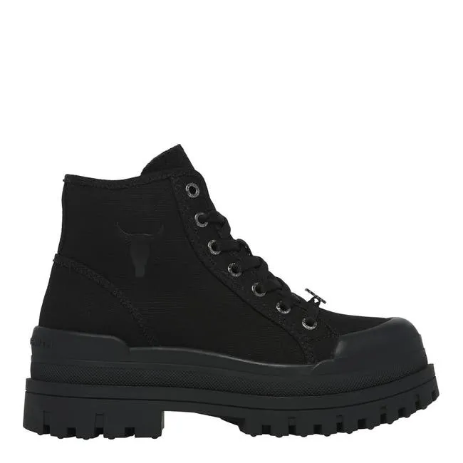 Women Deserve Black Platform Boots Windsor Smith Platforms