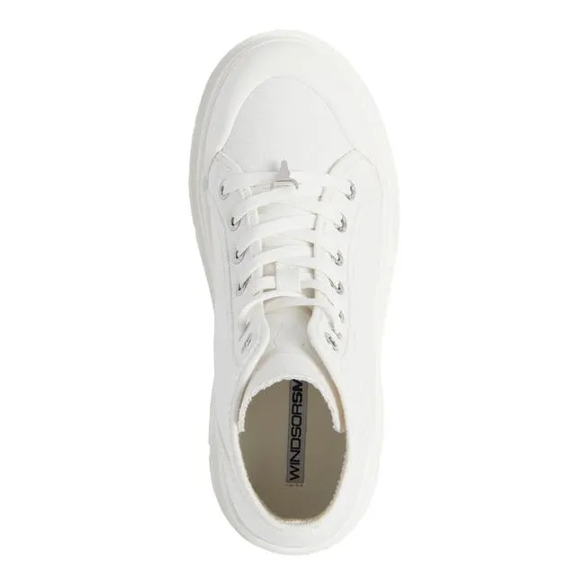 Women Deserve White Platform Boots Windsor Smith Platforms