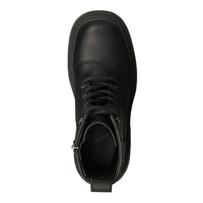Women Destroy Black Platform Boots Windsor Smith Platforms