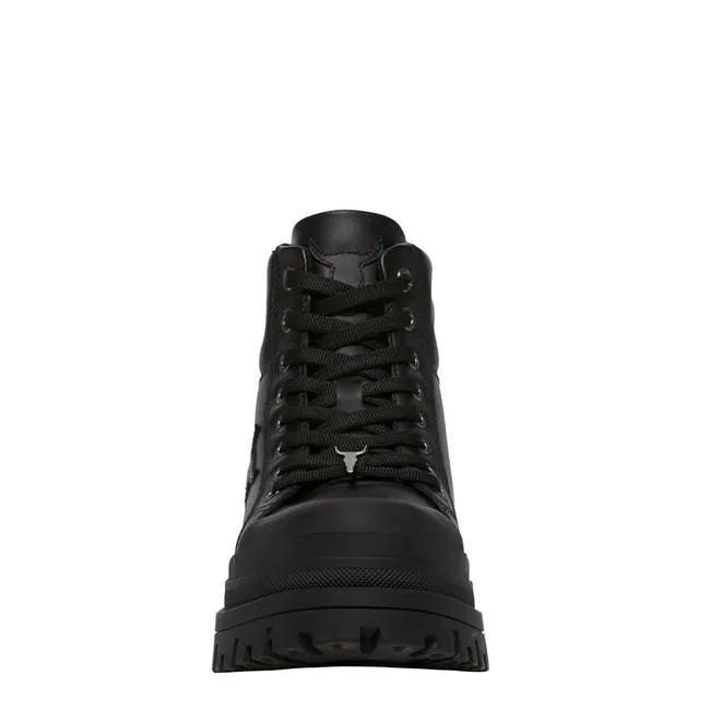 Women Disaster Black Platform Boots Windsor Smith Platforms