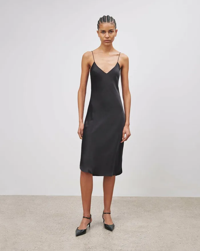 Women Dresses and Skirts Nili Lotan SHORT CAMI DRESS Ivory