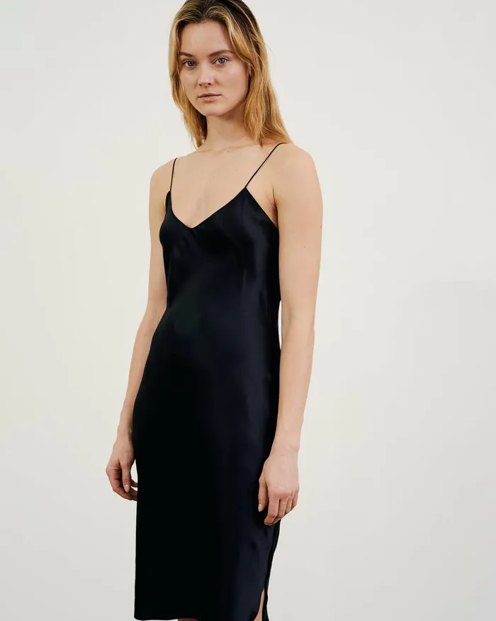 Women Dresses and Skirts Nili Lotan SHORT CAMI DRESS Ivory