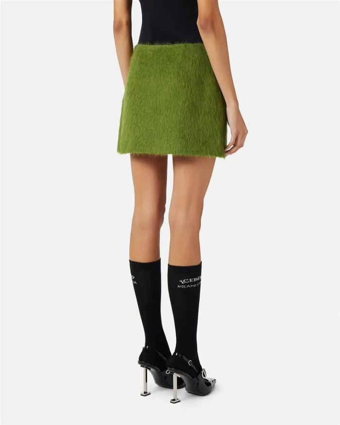 Women DRESSES AND SKIRTS Iceberg Velor Cloth Miniskirt Women DRESSES AND SKIRTS Iceberg Velor Cloth Miniskirt