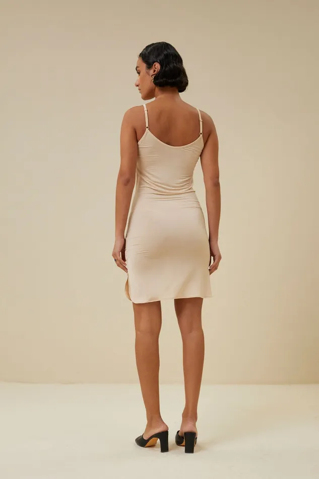 Women Dresses Bybar Basic Underdress Nude