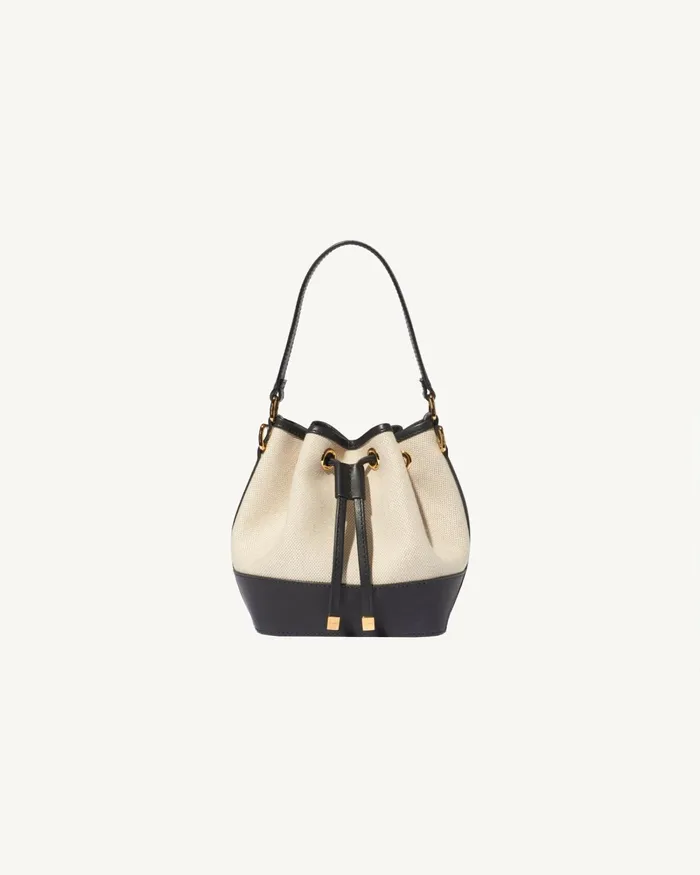 Women Handbags Nili Lotan BRIGITTE MINI BAG Naturalblackgold Hw