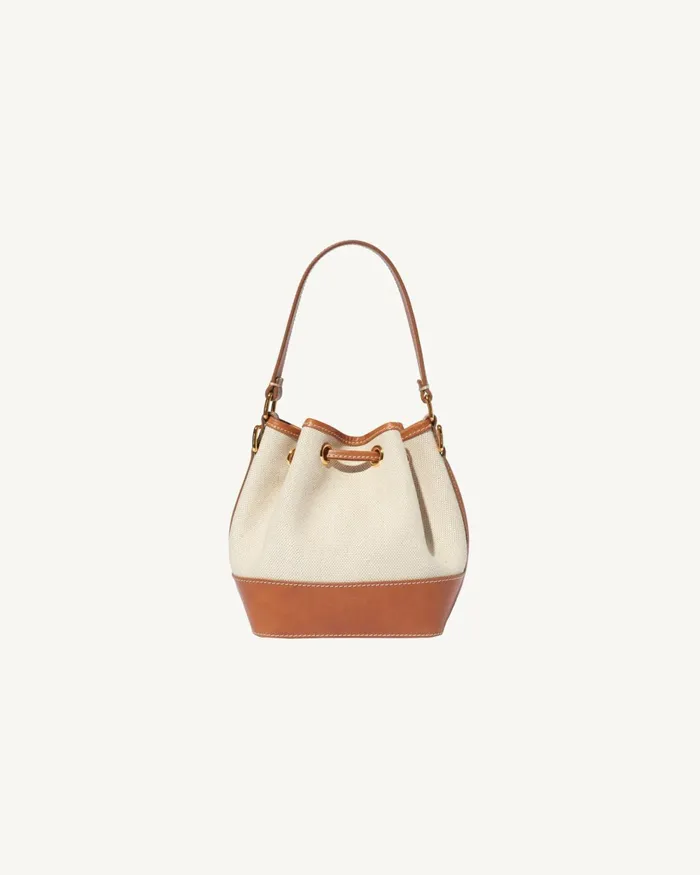 Women Handbags Nili Lotan BRIGITTE MINI BAG Naturalblackgold Hw