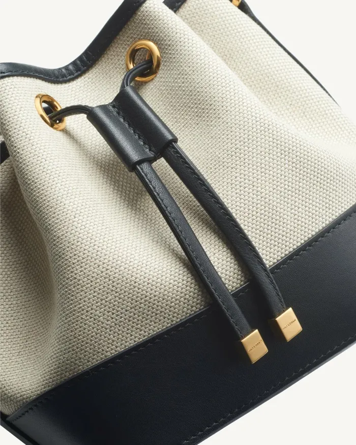 Women Handbags Nili Lotan BRIGITTE MINI BAG Naturalblackgold Hw