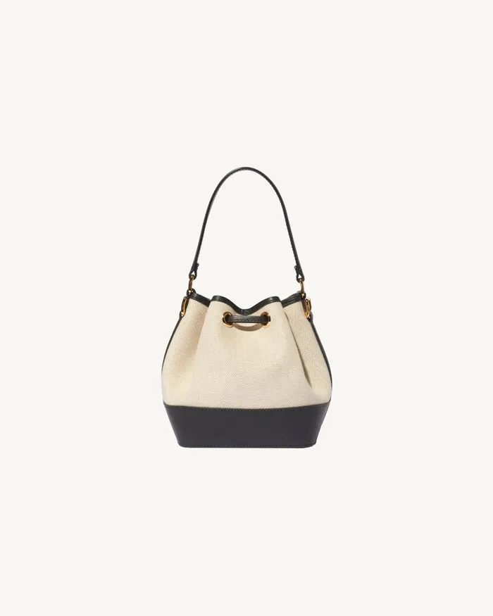 Women Handbags Nili Lotan BRIGITTE MINI BAG Naturalblackgold Hw