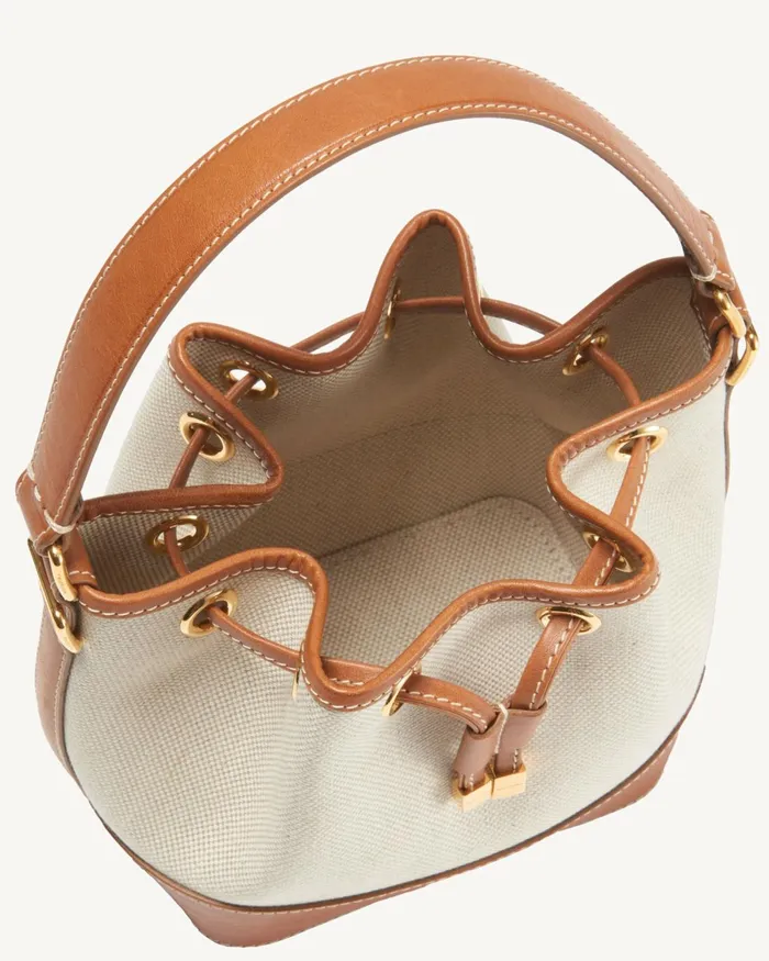 Women Handbags Nili Lotan BRIGITTE MINI BAG Naturalblackgold Hw