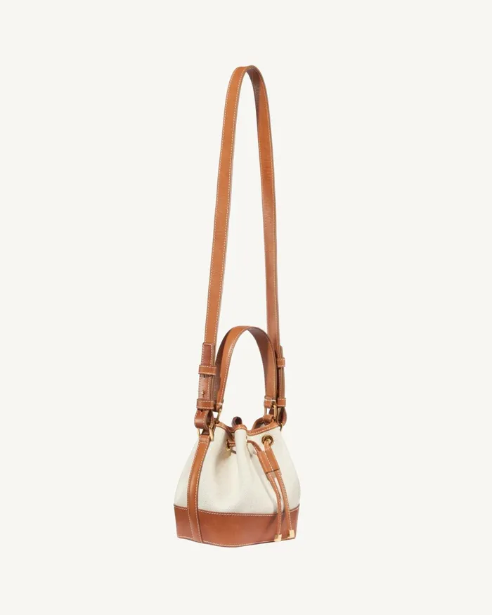 Women Handbags Nili Lotan BRIGITTE MINI BAG Naturalblackgold Hw