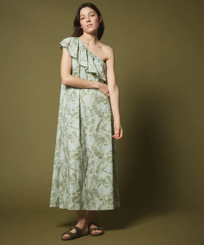 Women Hartford Dresses Eucalyptus Leaves Rossy Dress