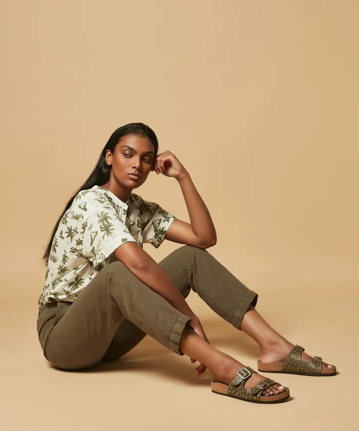 Women Hartford Pants Pharell Army Linen Pants