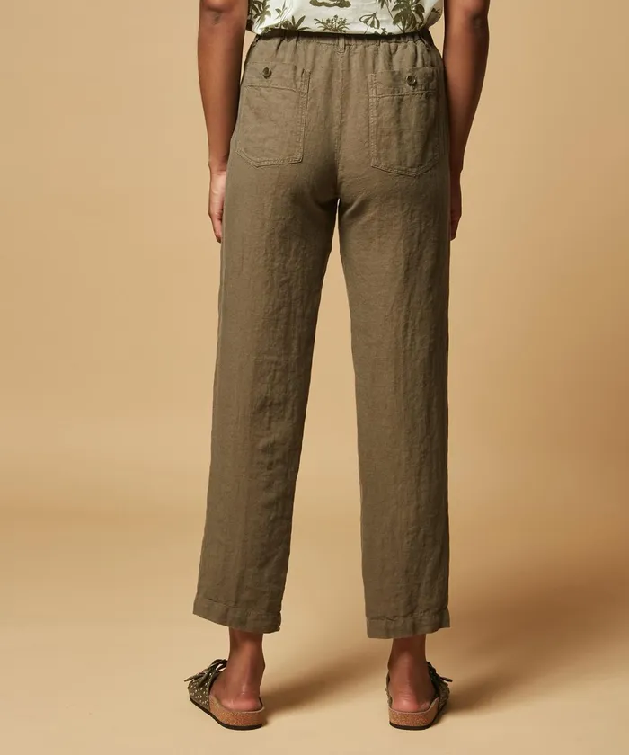 Women Hartford Pants Pharell Army Linen Pants