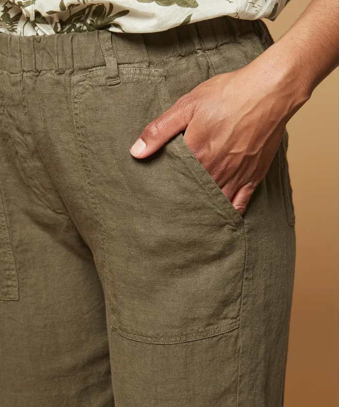 Women Hartford Pants Pharell Army Linen Pants