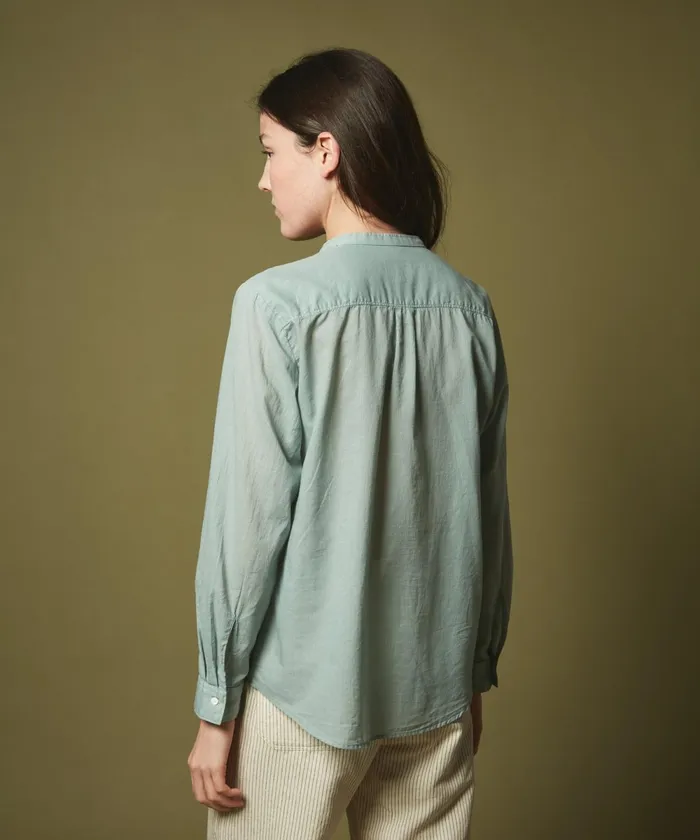 Women Hartford Shirts and Tops Carta Openwork Eucalyptus Shirt