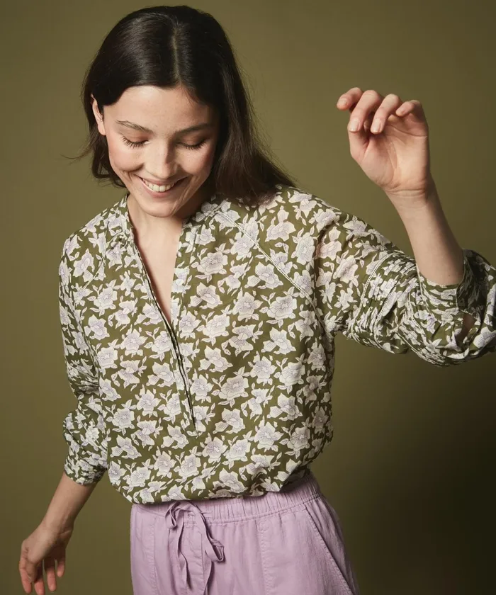 Women Hartford Shirts and Tops Cassie Flower Printed Top