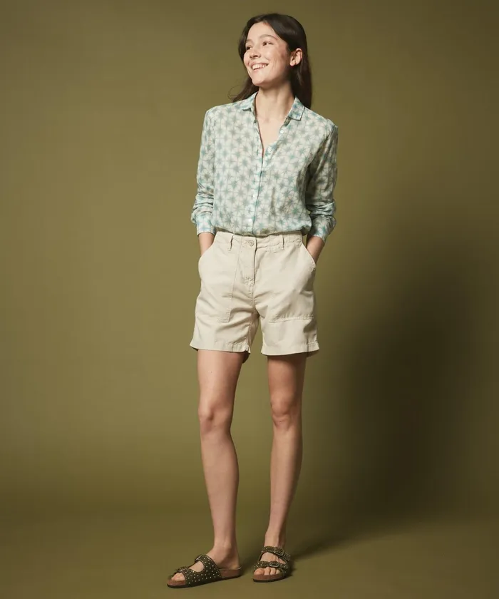 Women Hartford Shirts and Tops Eucalyptus TieandDye Corazon Shirt