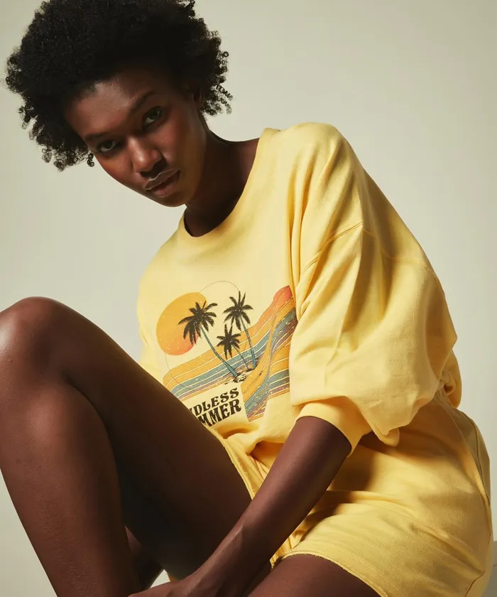 Women Hartford Skirts and Shorts Lemon Baby Fleece Tippi Shorts