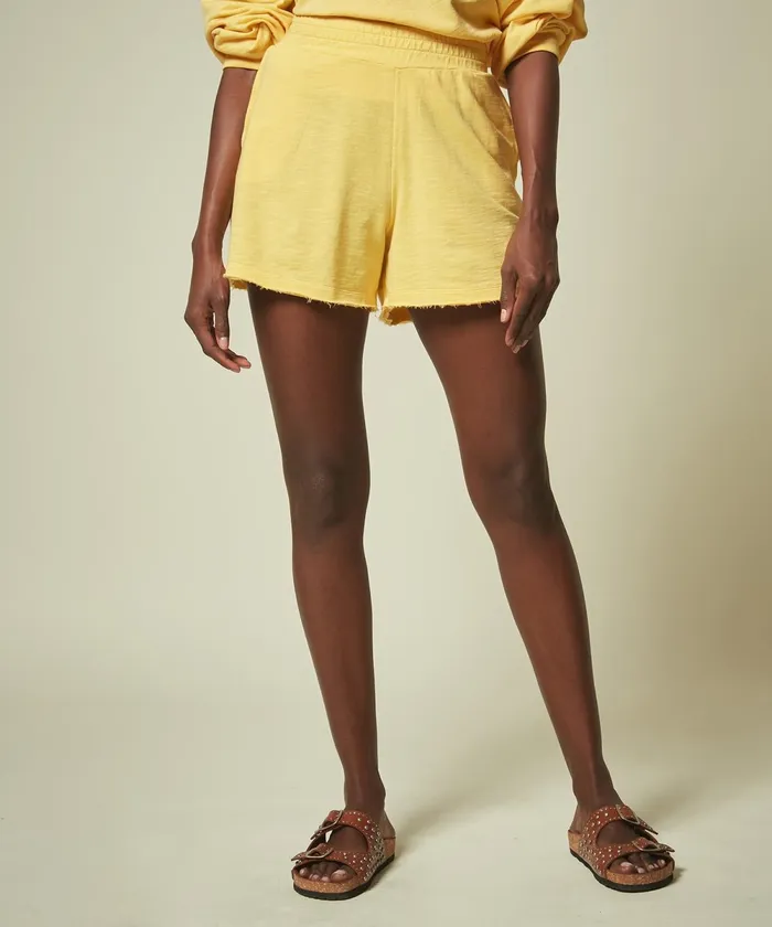 Women Hartford Skirts and Shorts Lemon Baby Fleece Tippi Shorts