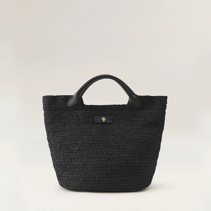 Women Helen Kaminski Basket Bags Cassia S Basket Bag Charcoal Black
