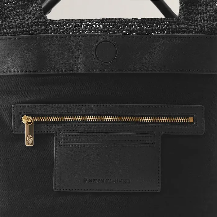 Women Helen Kaminski Basket Bags Cassia S Basket Bag Charcoal Black