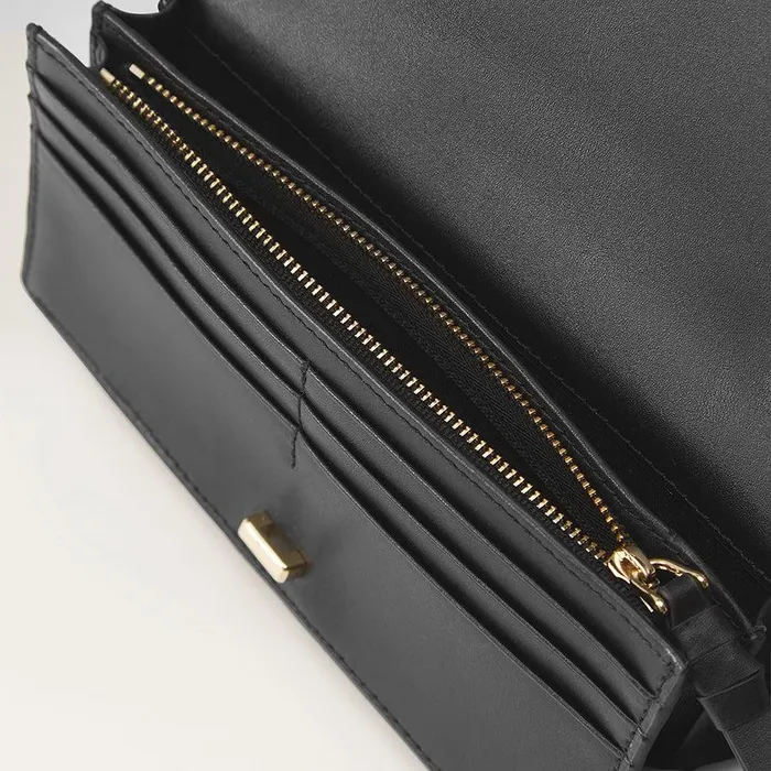 Women Helen Kaminski Cross Body Bags Adelie Raffia Wallet For Women Charcoal