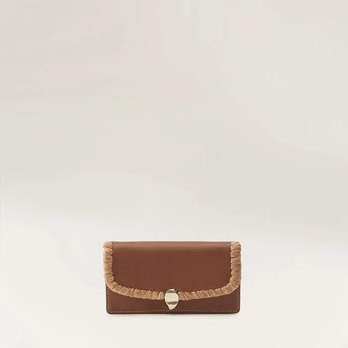 Women Helen Kaminski Mini Bags Blisse Wallet With Raffia