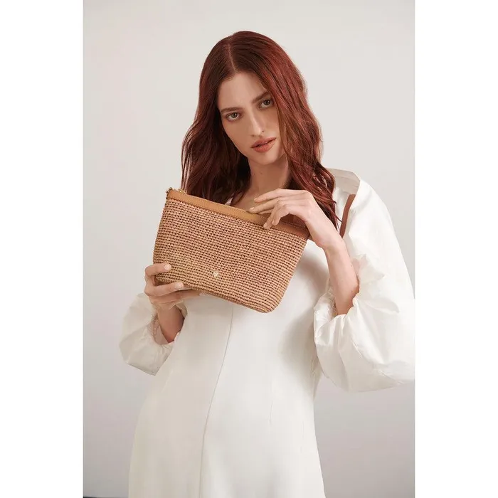 Women Helen Kaminski Resort Liliana Shoulder Handbag In Nougat Caramel 8211 Helen Kaminski