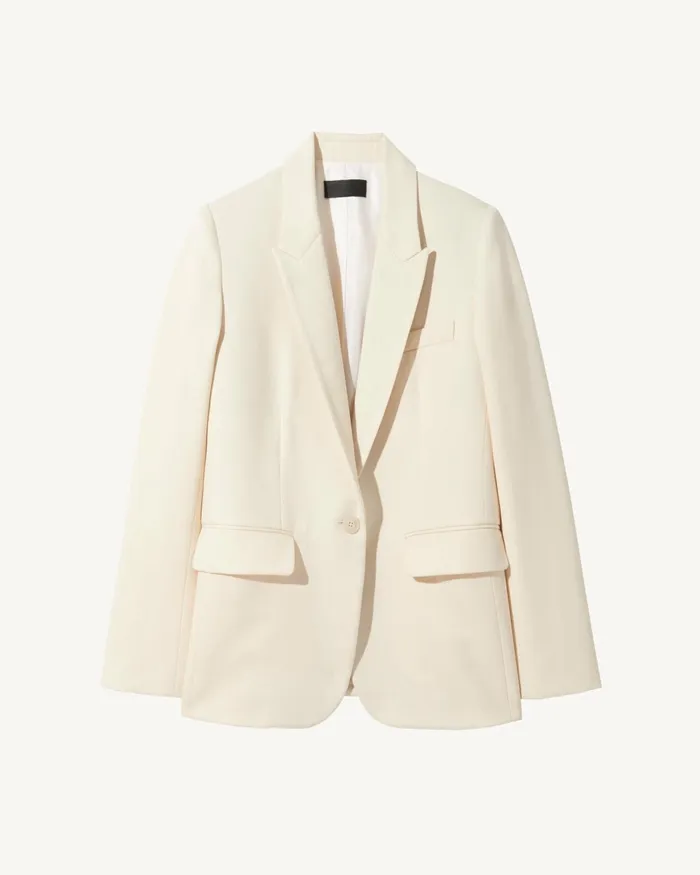 Women Jackets and Blazers Nili Lotan ADELE BLAZER Dark Navy