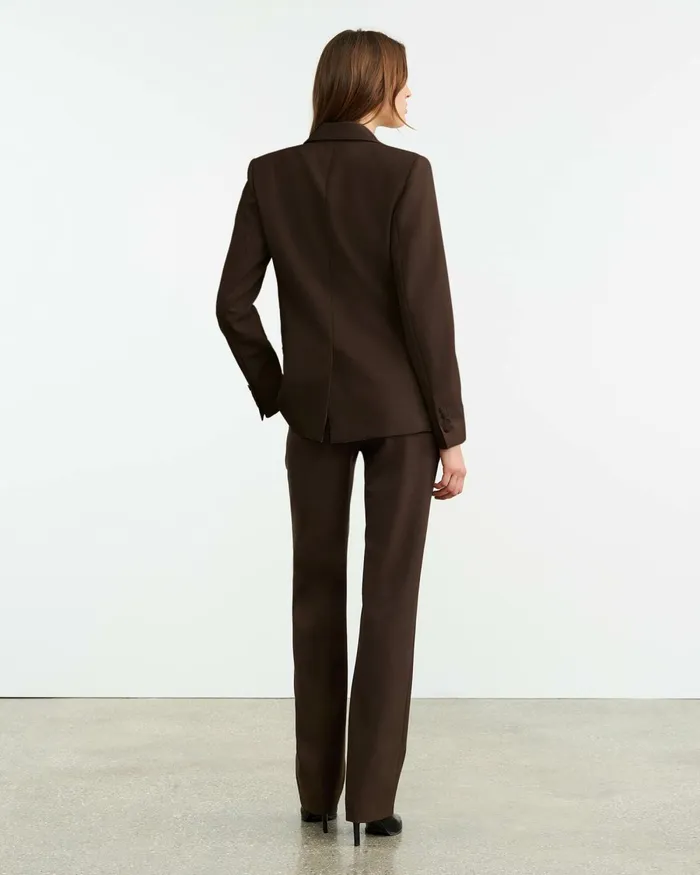 Women Jackets and Blazers Nili Lotan ADELE BLAZER Dark Navy