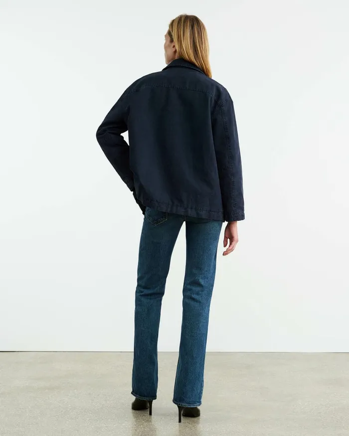 Women Jackets and Blazers Nili Lotan DEVIN PARKA Midnight