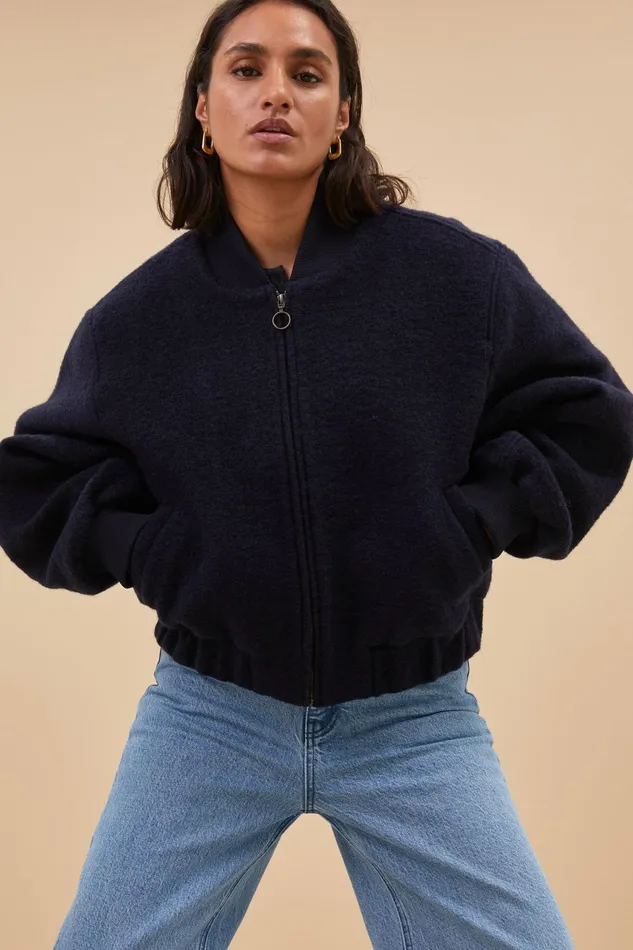 Women Jackets Bybar Aleksi Jacket Midnight