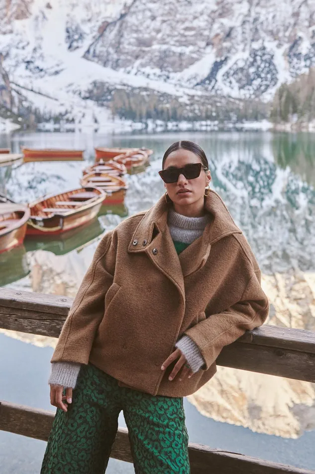 Women Jackets Bybar Rika Coat Camel