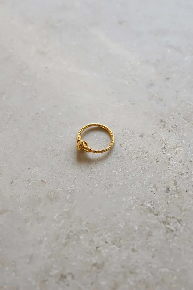 Women Jewellery Bybar Vive Ring Gold