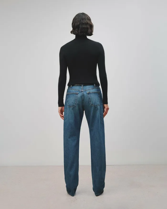Women Knits and Sweaters Nili Lotan LYNNETTE TURTLENECK Black