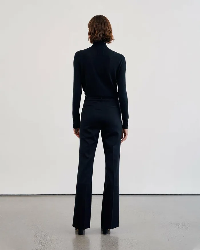Women Knits and Sweaters Nili Lotan LYNNETTE TURTLENECK Black
