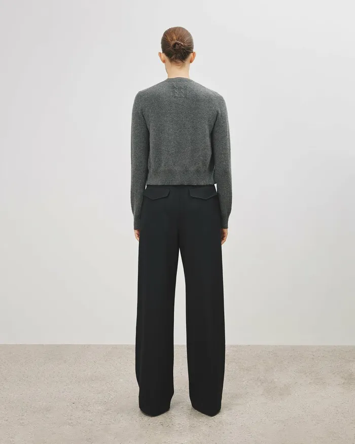 Women Knits and Sweaters Nili Lotan MARCH CARDIGAN Espresso