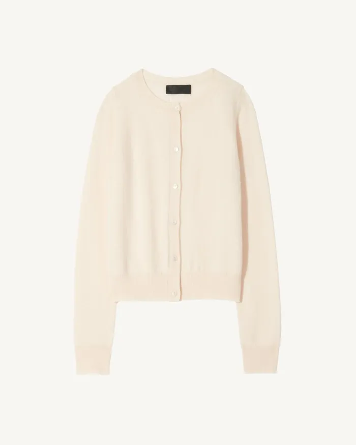 Women Knits and Sweaters Nili Lotan MARCH CARDIGAN Espresso