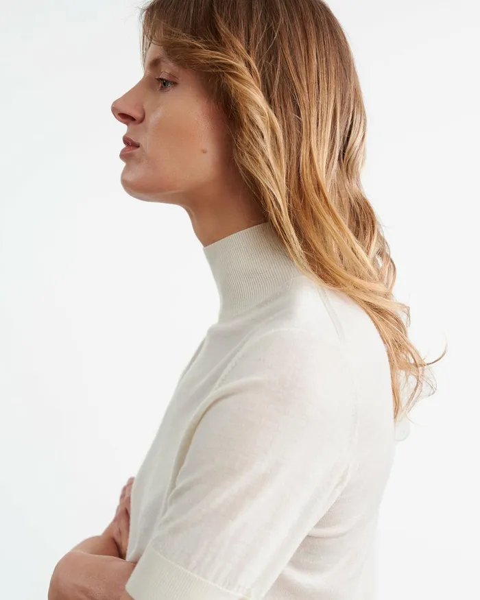 Women Knits and Sweaters Nili Lotan SIRANI SWEATER Midnight